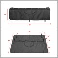 53 Inches Wide Waterproof Vinyl Pickup Truck Bed Tailgate Crash Pad Protector W 5 Bike Rack Straps