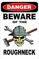 3 A Danger Beware Of The Roughneck 1 5a X 2 25a Hard Hat Stickers H343 