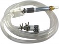 Abrasive Mechanics Sandblaster Gun Nozzle Valve Adjustable Model With Hose For Pressure Pot 