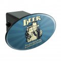Beer Brew Unto Others As You Would Yourself Funny Humor Oval Tow Trailer Hitch Cover Plug Insert