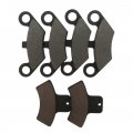 Carbex Front And Rear Brake Pads For Polaris Sportsman 500 4x4 Ho 1998 1999 2000 2001 2002