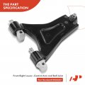 A-premium Front Left And Right Lower Control Arm Compatible With Ford Contour Mercury Mystique 1995-1998 Cougar 1999-2002 2-pc