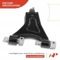 A-premium Front Left And Right Lower Control Arm Compatible With Ford Contour Mercury Mystique 1995-1998 Cougar 1999-2002 2-pc