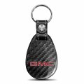 Ipick Image For Gmc In Red Black Real Carbon Fiber Large Tear-drop Key Chain Keychain Official Licensed
