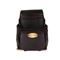Style N Craft 90-926 10 Pocket Nail And Tool Pouch In Top Grain Oiled Leather 
