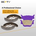 Ocpty Motorcycle Brake Pads Shoes Kit Fits 2003 2004 2005 For Honda Rincon 650 Front And Rear