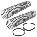Vacuum Cleaner Replacement Lower Duct Hose And Belt Set For Shark Nv750w Nv752 Nv752brn Nv753c Nv650w Nv652 Nv652c Nv500 Pack 