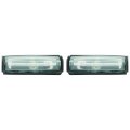 Toyota Camry License Light Assembly Pair 2002 2003 2004 2005 2006 Driver And Passenger Side With Bulbs Capa Certified To2870102 