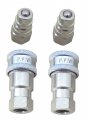 Professional Parts Warehouse Aftermarket 2 1 4 Hydraulic Ball Style Quick Couplers For Meyer 15072 Western 25232 Fisher A1587