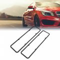 X Autohaux 2pcs Black Valve Cover Rubber Steel Core Gasket For Chevy Sbc 283 305 327 350 Engine Set