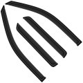Side Window Deflectors For 2002 To 2009 Chevy Trailblazer Rain Guards Chevrolet Blazer Ls 4 Piece Set Transparent Smoked 
