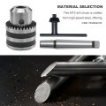 1 32 5 8 Mt2 Drill Chuck With Key Shank Press Drilling Operations For Lathes And Machines