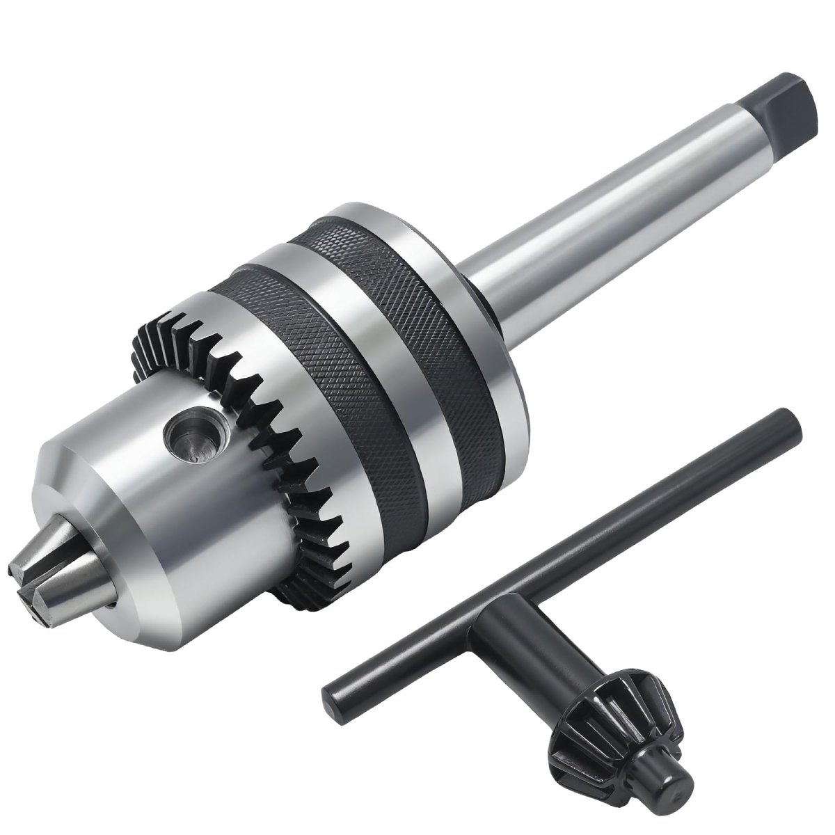1 32 5 8 Mt2 Drill Chuck With Key Shank Press Drilling Operations For Lathes And Machines