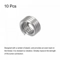 Uxcell Wire Thread Inserts 5 16-18 Unc 1 0d 304 Stainless Steel Helical Type Coiled Screw Repair Threaded Sleeve Sheath 10pcs