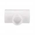 Uxcell 40mm X 40mmx 25mm Slip Reducing Tee Pvc Pipe Fitting T-shaped Connector 2 Pcs