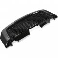 Front Upper Bumper Grill Grille For 2002-2008 Gmc Envoy Xl Xuv Honeycomb Mesh Insert Hood Cover Painted Black