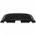 Kuafu Front Upper Bumper Grill Grille Compatible With 2002-2008 Gmc Envoy Xl Xuv Honeycomb Mesh Insert Hood Cover Painted Black