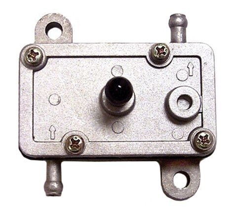 Single Fuel Pump 07-186-01 For Gasoline Universal Fit Atv Utv Snowmobile Motorcycle And Cruiser Touring Rectangular Mechanical