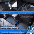 Cartist Custom Fit For Floor Mats 2018-2023 Kia Rio 5door All Weather Liners Front 2nd Row Tpe Waterproof