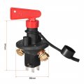 Uxcell Rotary Battery Disconnect Switch Isolator Cut Off Power Dc 12-24v 400a On Off For Marine Boat Rv Atv With Cement