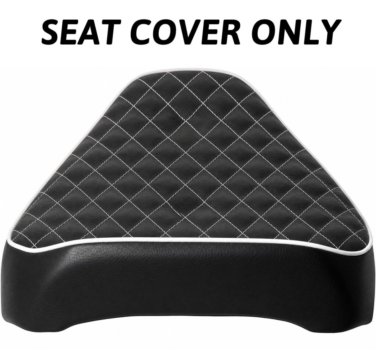 Jmchstore Mini Bike Seat Cover 15 Diamond Stitch Retro For Baja Warrior Wr65 Heat Carbon 6 5 196cc Ht65 Mb165 Trail Cushion