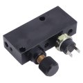 Adjustable Brake Proportioning Valve With Distribution Block 3 16 Inch Black Aluminum For Improved Balance And Compatibility