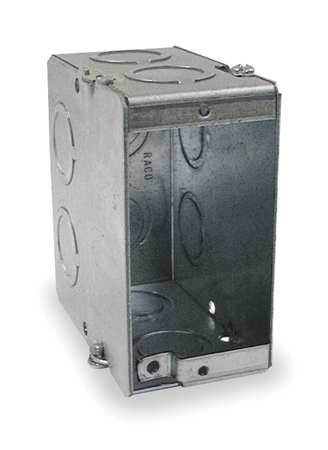 Hubbell-Raco 5390-0 :: Weatherproof Box, 3 Gang, (7) 3/4" Outlets, 2-5