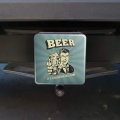 Beer It Is A Vacation In Can Funny Tow Trailer Hitch Cover Plugsert For 2 In Receivers Black Abs Plastic With Uv Resistant