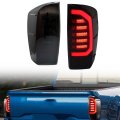 2-pack Tail Lights Assembly Smoked Black Taillights Driver Passenger Side Replacement For 2016-2021 T-acoma 