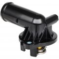 Aintier 5184977ae 5184977ad Engine Coolant Thermostat Housing Kit Replacement For Chrysler 300 2011-2018 For Dodge Challenger