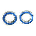 15x24x5mm Precision Ball Bearings Abec 3 Blue Rubber Seals 2 
