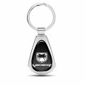 Ipick Image For Dodge Viper Black Dome Chrome Metal Teardrop Key Chain Keychain Official Licensed