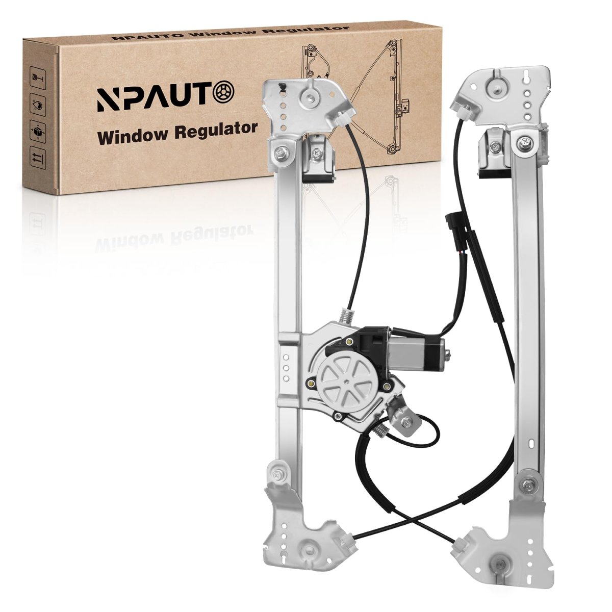 Front Driver Power Window Regulator With Motor For 2004 2005 2006 2007 2008 Ford F150 Extended Cab Supercab 741-430