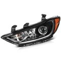 Headlights For 2017 2018 Hyundai Elantra Left Headlight Assembly Black Housing Amber Reflector 92101f3000