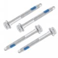 X Autohaux 4pcs New Cab Body Assembly Mount Cushion Bolt 10 9 Grade Mild Steel Fits For Chevrolet Silverado 1500 2500 1999-2004