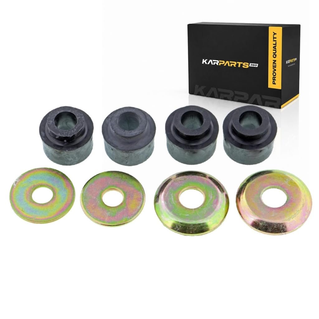 Radius Arm Bushing Set For 1990 To 2002 Ford E 150 Econoline Club Wagon Natural Rubber Black 2 83 In Height Front Position