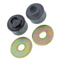 Radius Arm Bushing Set For 1990 To 2002 Ford E 150 Econoline Club Wagon Natural Rubber Black 2 83 In Height Front Position