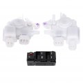 Front Rear Passenger Front Driver Side Door Lock Actuator Motor Power Window Switch Fits For Honda 746-367