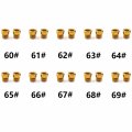 Henkyo 20pcs Holley Carburetor Main Jets Kit For Style Aed Barry Grant Quick Fuel Demon Avenger 1 4 -32 Unf Unified Fine Thread