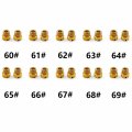 Henkyo 20pcs Holley Carburetor Main Jets Kit For Style Aed Barry Grant Quick Fuel Demon Avenger 1 4 -32 Unf Unified Fine Thread