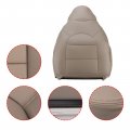Carbhub Leather Seat Cover Tan Ford F250 F350 F450 F550 For Driver Passenger