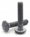 Carriage Bolt Hot Dipped Galvanized 3 8 -16 X Ft Qty-100 
