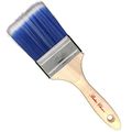 Professional Paint Brush Set 4 Pack Synthetic Bristle Wood Handle Brushes For Walls Trim And Sash Variety Including 3 0in 2 5in 