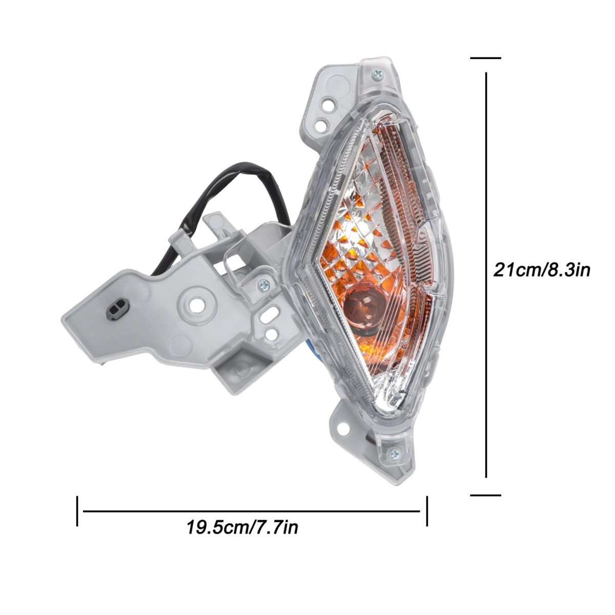 Front Left Turn Signal Light Replacement For Cx-3 2016-2022 Clear Side Marker Lamp Db4g51360a Ma2530120