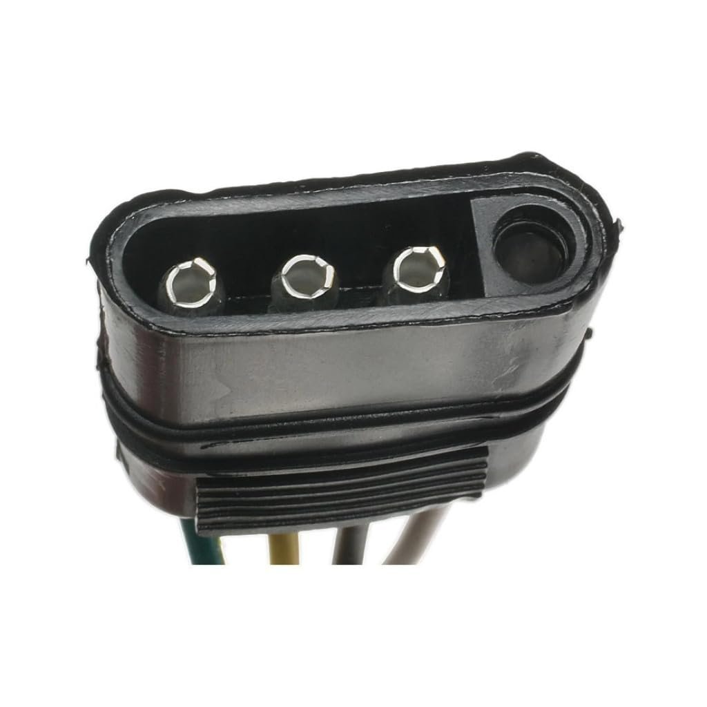 Carlights360 For Audi 80 1990 Trailer Connector Push-in Bullet Terminal Vehicle Side