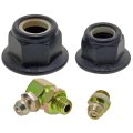 Stabilizer Bar Link Set For 1998 1999 2000 2001 2002 Ford Crown Victoria Front Sintered Metal Bearing Ball Joint End Threaded