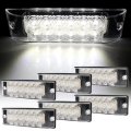 6x 12 Led Warm White Trailer Tail Light Kit Rear Brake Stop Turn Signal Number Plate Reverse Utility Rv Boat Truck