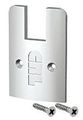 C R Laurence Drec2ssa Crl Satin Anodized Low Profile End Cap With Screws 