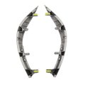 Central Dashboard Trim Strip For Corolla Left Right Side Air Vent Panel Dash Board Navigation 55436 02330 55435 02370 