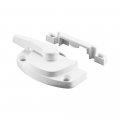 White Sash Lock With 1-7 8 Screw Holes Fits Single And Double Hung Windows Diecast Pack F2754 